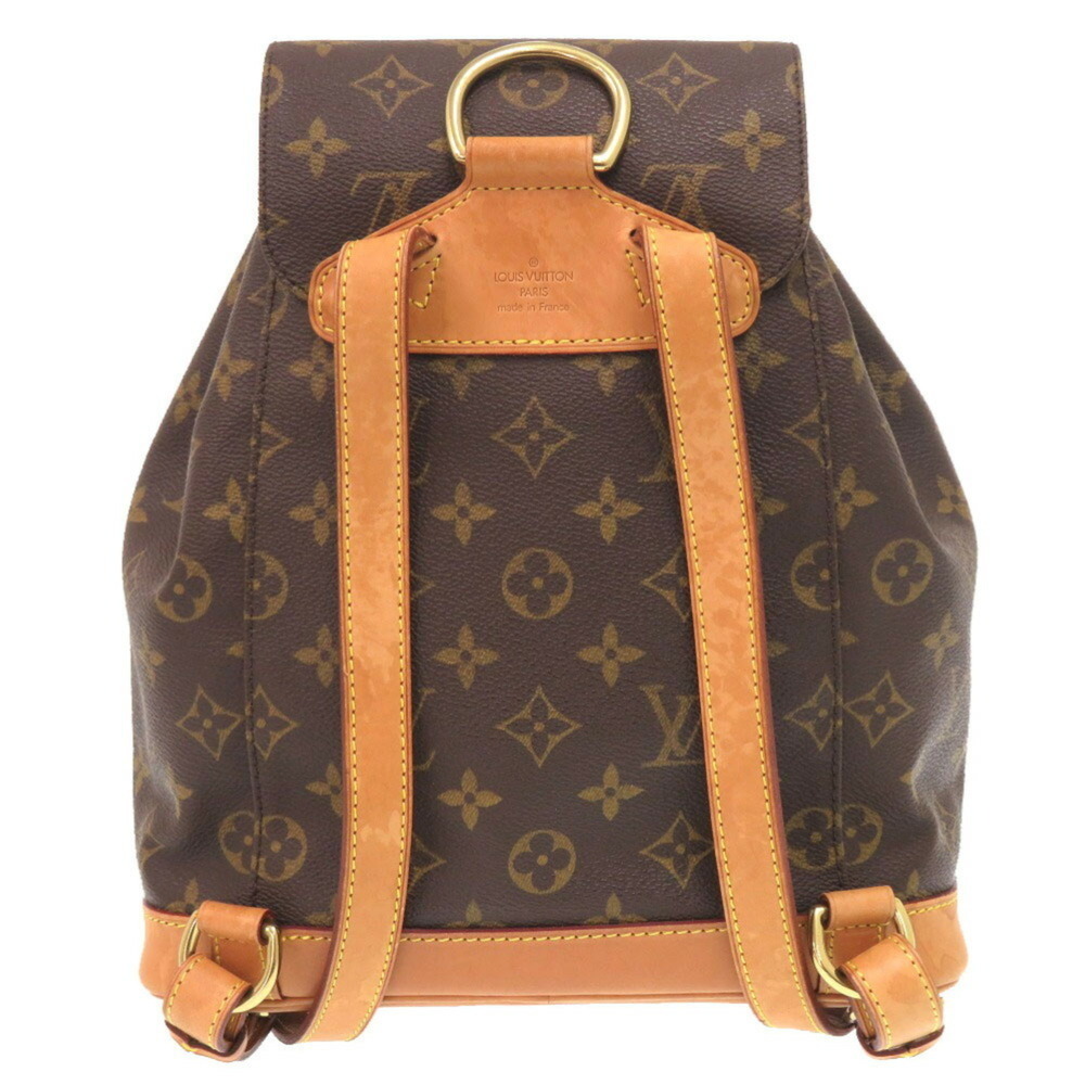 LOUIS VUITTON Authentic Brown Monogram Backpack - Picture 3 of 11